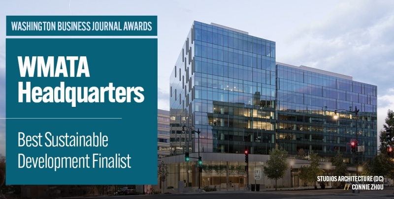 WMATA Headquarters Best Sustainable Development Finalist