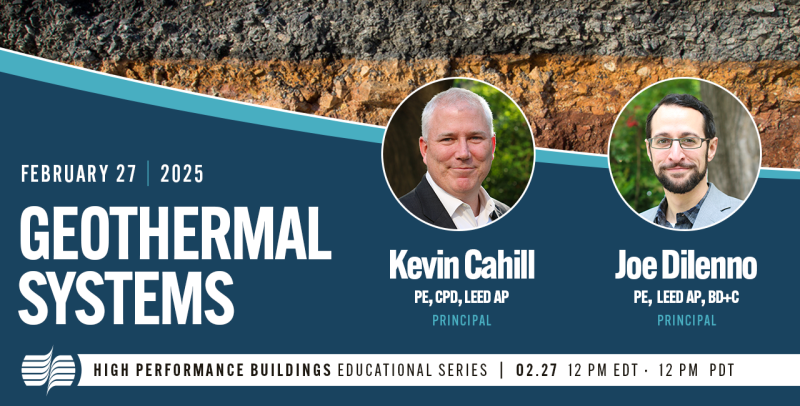 Geothermal Systems: A Well-Grounded Conversation Webinar