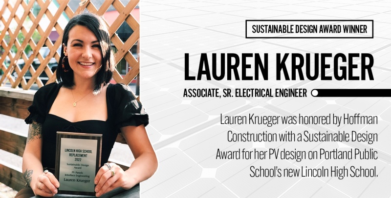 Lauren Krueger Hoffman Construction Award