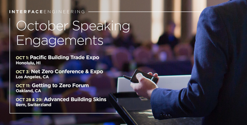 October Speaking Engagments