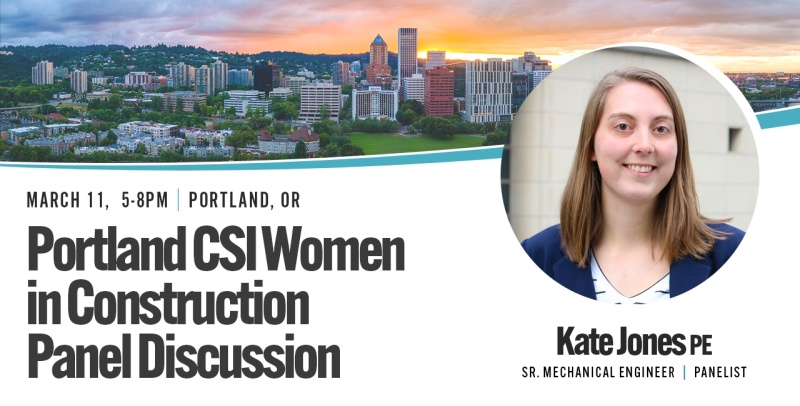 Portland CSI Women in Construction Panel Kate Jones