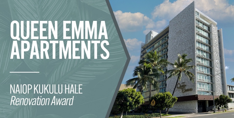 Queen Emma Apartments NAIOP Award promo