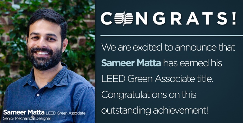 Sameer Matta Leed Green Associate 1280X650