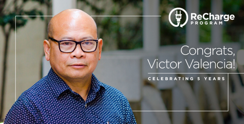 Victor Valencia 5 Year Recharge